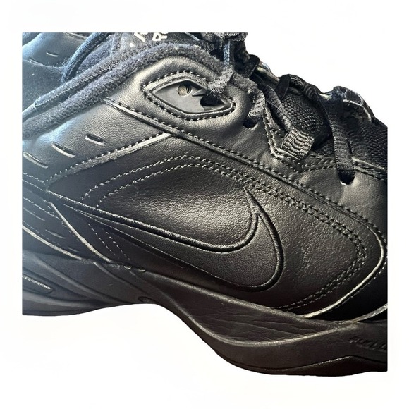 Nike Air Monarch IV Training Walking‎ Shoes Sneakers Men Size 8.5 Black Lace Up main image 4